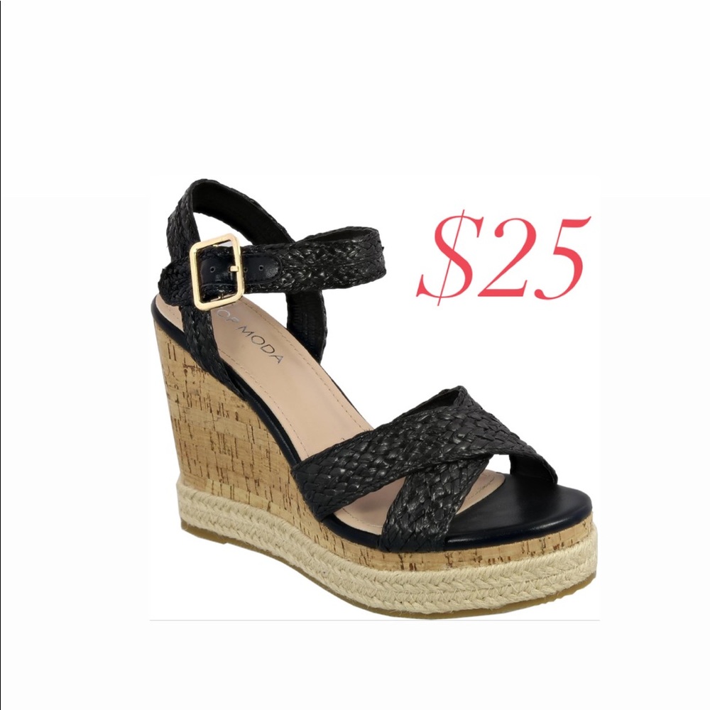 Black wedges